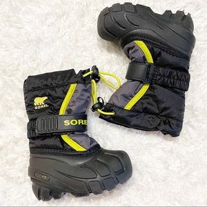 Sorel Toddler Boy Black Snow Boots